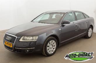 krockskadad bil auto Audi A6 2.4 Automaat Clima Navi 2005/2