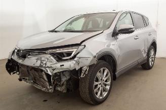 krockskadad bil auto Toyota Rav-4 2.5 Automaat Clima Navi Camera Leder Elek Dak 2019/2