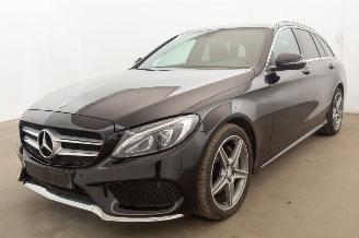Schadeauto Mercedes C-klasse C180d Navi Clima Leder 2017/2