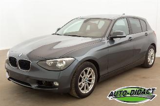 damaged passenger cars BMW 1-serie 116d Airco Navi Efficient Dynamics Edition 2014/1