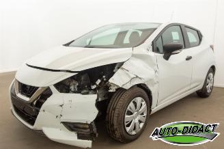 krockskadad bil auto Nissan Micra 1.0 IG-T Visia 2019/11