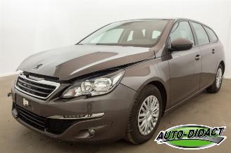 skadebil auto Peugeot 308 SW 1.6 HDI Allure Pano Camera navi 2015/7