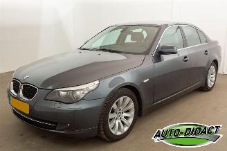 Unfallwagen BMW 5-serie 520i Automaat Navi Leder Airco Executive 2008/5