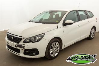skadebil auto Peugeot 308 SW 1.5 HDI Automaat Clima Navi Active 2018/7