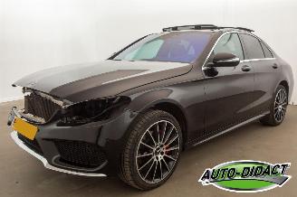 Vaurioauto  passenger cars Mercedes C-klasse 200 Automaat Pano Navi Clima Leder Edition 1 2015/6