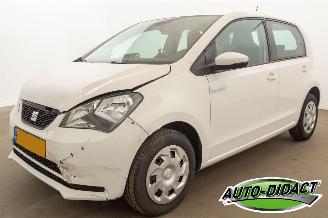 krockskadad bil auto Seat Mii Electric 37 kWh Automaat Airco 34.342 km NAP 2021/7