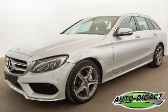 skadebil auto Mercedes C-klasse C180d Automaat Clima Navi Leder 2018/4