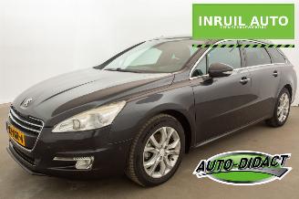 Damaged car Peugeot 508 1.6 THP Pano Clima Navi  Blue Lease Premium 2012/10