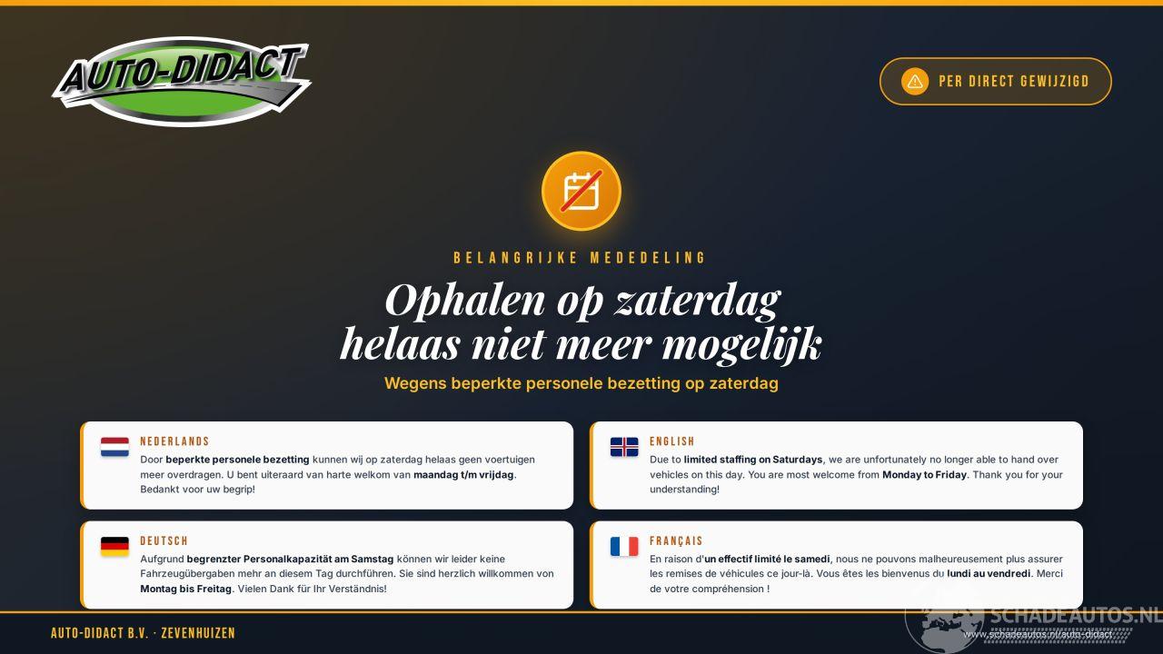 Audi  Zaterdag ophalen NIET mogelijk