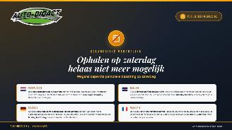Avarii autoturisme Audi  Zaterdag ophalen NIET mogelijk 2026/1
