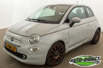 skadebil auto Fiat 500 1.2 Collezione Automaat Pano Clima 2019/6