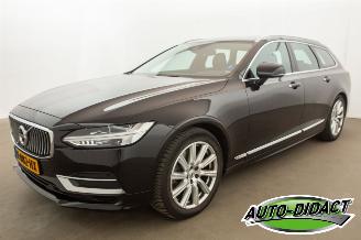 Schadeauto Volvo V-90 2.0 T4 140kW Automaat Digi Dash Camera Navi Leder 2021/1