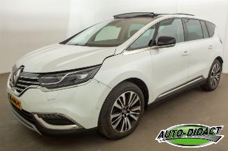 Vaurioauto  passenger cars Renault Espace 1.8 TCe 7p. Automaat Pano Navi Camera Leder Initiale Paris 2018/2