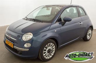 krockskadad bil auto Fiat 500 0.9 TwinAir Pano Airco Lounge 2013/12