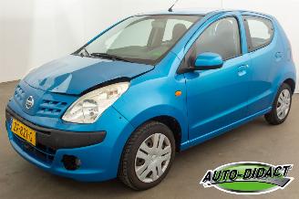 damaged passenger cars Nissan Pixo 1.0 Airco 106.450 km Acenta 2013/6