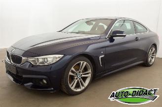 uszkodzony samochody osobowe BMW 4-serie 425d Automaat Leder Navi Schuifdak 2014/9