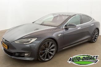 Voiture accidenté Tesla Model S 60D Base 4WD FREE SUPERCHARGE Leder Navi Camera 2016/12