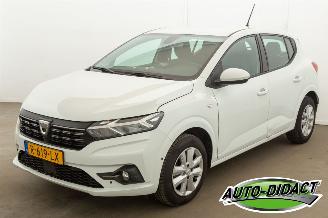 skadebil auto Dacia Sandero 1.0 TCe Bi-Fuel LPG G3 Airco Cruise 86.236 km NAP 2022/10