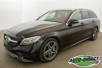 krockskadad bil auto Mercedes C-klasse 180d Navi Camera Clima 2019/1