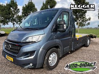 krockskadad bil bedrijf Fiat Ducato 2.3 Kegger Lier Navi Camera Airco 2018/1