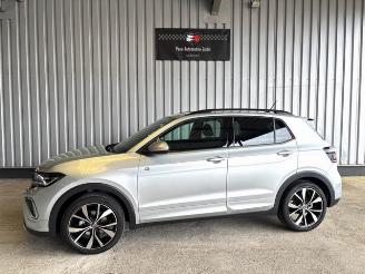 krockskadad bil auto Volkswagen T-Cross 1.0 TSI R-Line DSG / AHK 2025/2