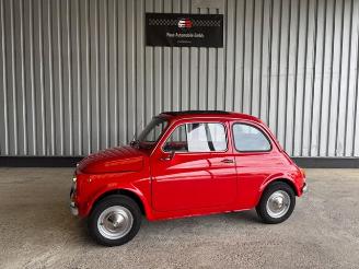 krockskadad bil auto Fiat 500 Faltdach / Komplett Restauriert 1974/8