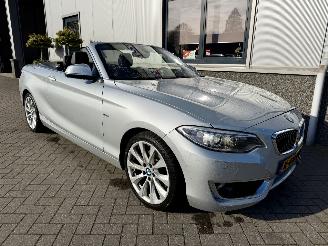 damaged passenger cars BMW 2-serie 230i Executive Cabrio 2017/6