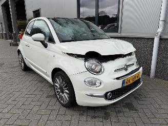 skadebil auto Fiat 500 0.9 TwinAir Turbo Lounge 2018/1