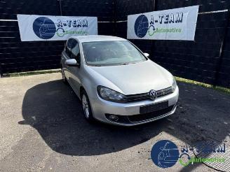 krockskadad bil auto Volkswagen Golf Golf VI (5K1), Hatchback, 2008 / 2013 1.2 TSI BlueMotion 2010/11