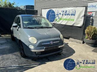 Vrakbiler auto Fiat 500 500 (312), Hatchback, 2007 0.9 TwinAir 85 2011/1