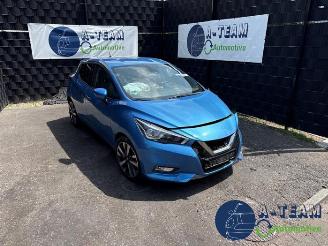 Démontage voiture Nissan Micra Micra (K14), Hatchback, 2016 / 2025 0.9 IG-T 12V 2017/5