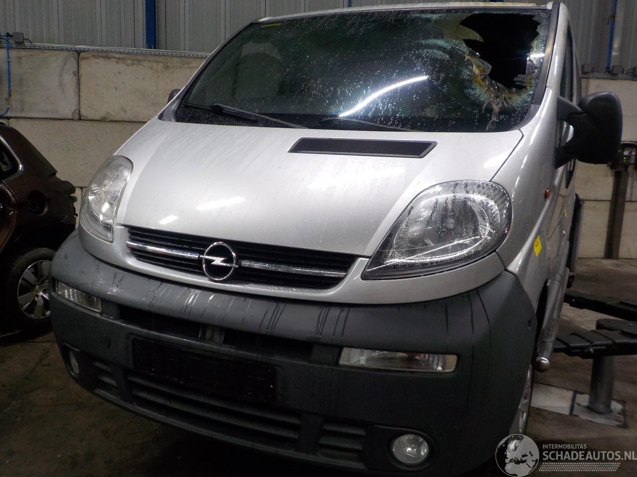 Opel Vivaro Vivaro Van 1.9 DTI 16V (F9Q-760) [74kW]  (08-2001/07-2014)