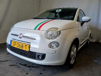 krockskadad bil auto Fiat 500 500 (312) Hatchback 1.2 69 (169.A.4000(Euro 5)) [51kW]  (07-2007/...) 2010/3