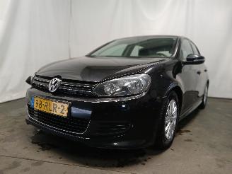 krockskadad bil auto Volkswagen Golf Golf VI (5K1) Hatchback 1.6 TDI 16V (CAYC(Euro 5)) [77kW]  (02-2009/11=
-2012) 2011/6