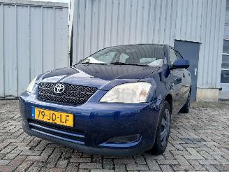 krockskadad bil auto Toyota Corolla Corolla (E12) Hatchback 1.6 16V VVT-i (3ZZFE) [81kW]  (01-2002/12-2006=
) 2002/2