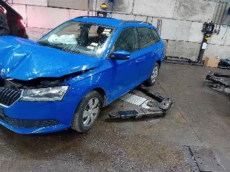 Vrakbiler auto Skoda Fabia Fabia III Combi (NJ5) Combi 5-drs 1.0 TSI 12V (DKLD) [70kW]  (08-2014/=
12-2022) 2020/10