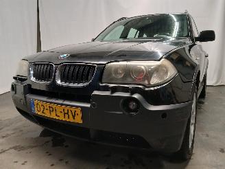 Schadeauto BMW X3 X3 (E83) SUV 3.0i xDrive 24V (M54-B30(306S3)) [170kW]  (09-2003/07-200=
6) 2004/8