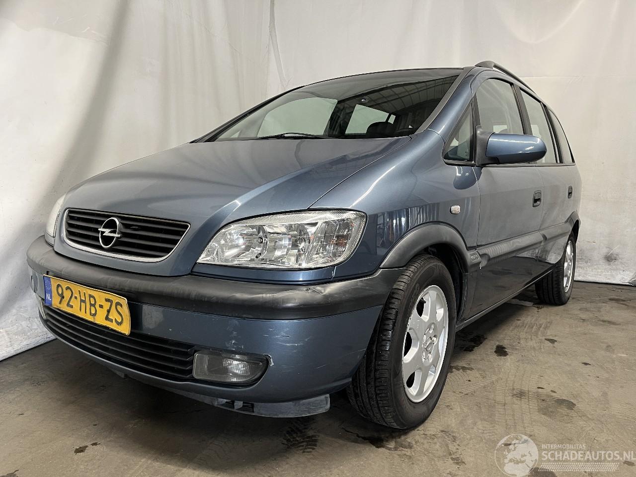 Opel Zafira Zafira (F75) MPV 2.2 16V (Z22SE(Euro 4)) [108kW]  (09-2000/07-2005)