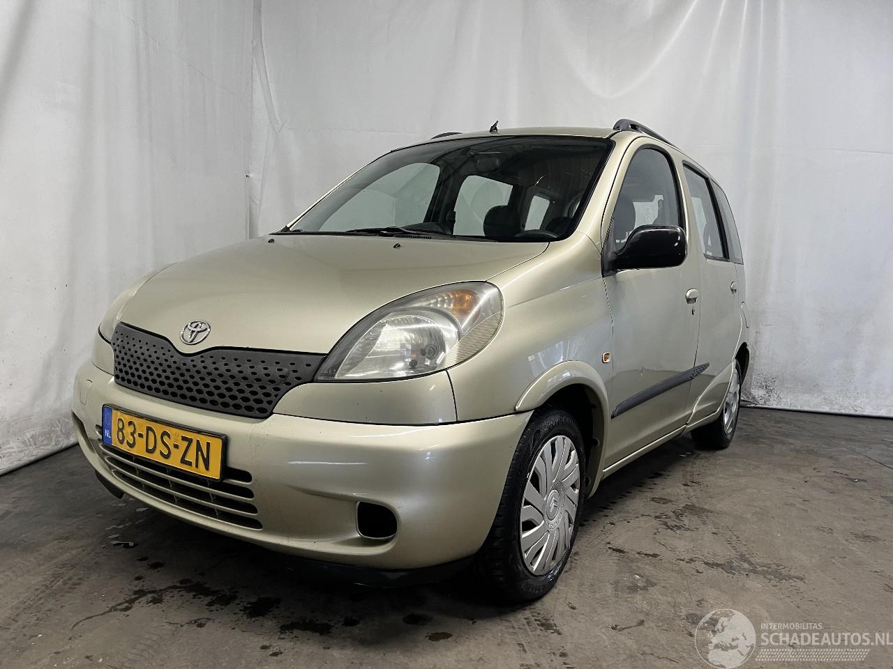 Toyota Yaris Yaris Verso (P2) MPV 1.3 16V (2NZFE) [63kW]  (08-1999/10-2002)