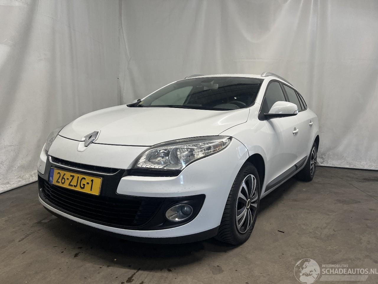 Renault Mégane Megane III Grandtour (KZ) Combi 5-drs 1.5 dCi 110 (K9K-636(K9K-A6)) [8=
1kW]  (02-2009/04-2016)