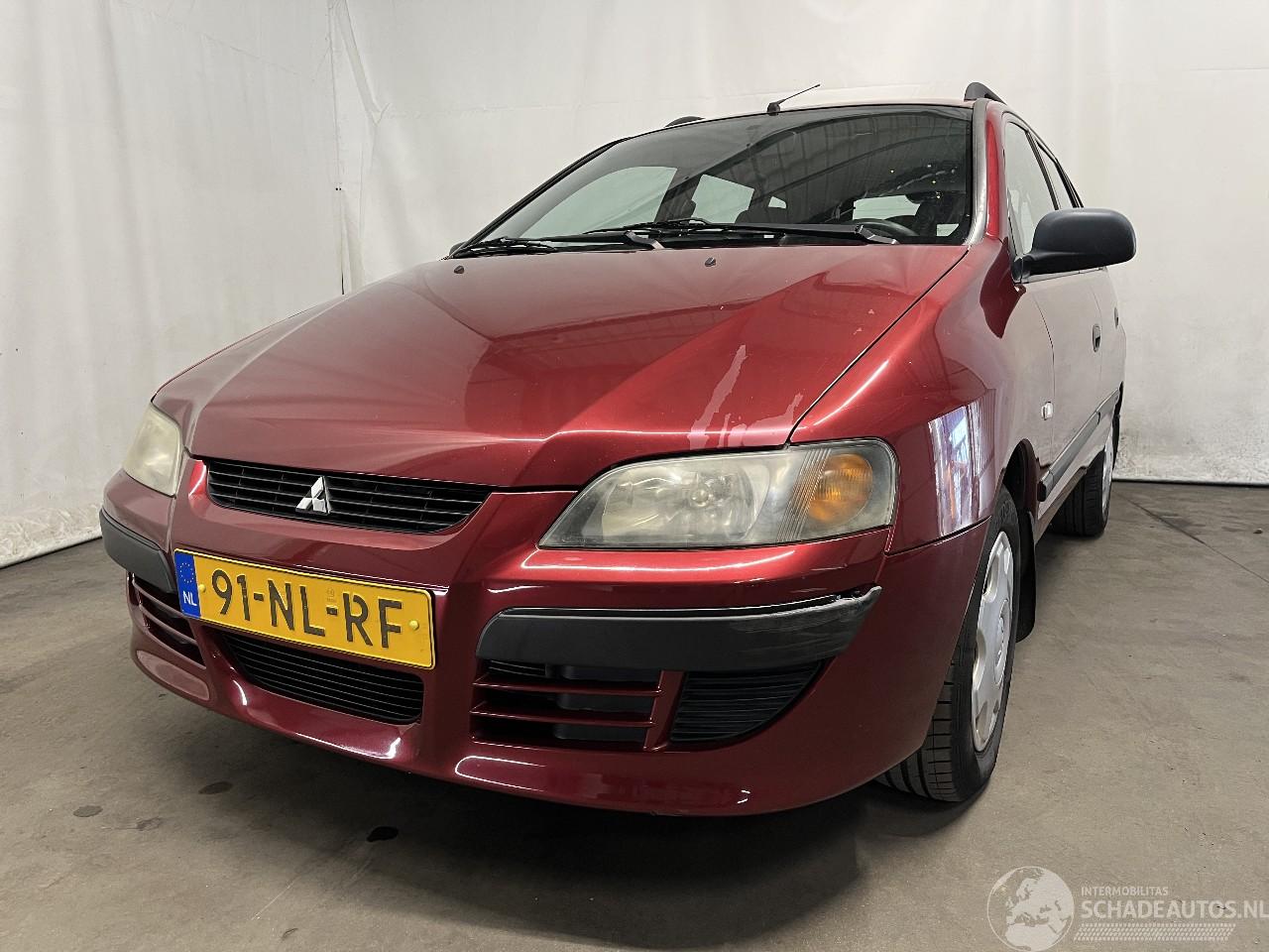 Mitsubishi Space-star Space Star (DG) MPV 1.6 16V (4G18) [72kW]  (01-2001/12-2004)