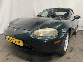 Coche accidentado Mazda MX-5 MX-5 (NB18/35/8C) Cabrio 1.6i 16V (B6MC(Euro 2)) [81kW]  (05-1998/10-2=
005) 1998/6
