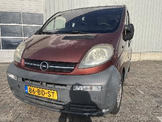 skadebil auto Opel Vivaro Vivaro Van 1.9 DTI 16V (F9Q-760) [74kW]  (08-2001/07-2014) 2002/6