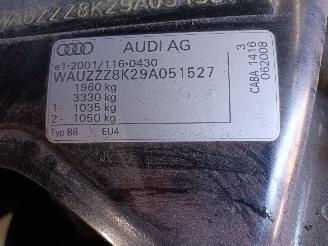 Audi A4 A4 (B8) Sedan 1.8 TFSI 16V (CABA(Euro 5)) [88kW]  (01-2008/12-2015) picture 6