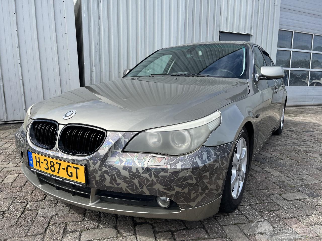 BMW 5-serie 5 serie (E60) Sedan 520i 24V (M54-B22(226S1)) [125kW]  (07-2003/03-201=
0)