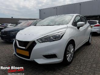 Unfallwagen Nissan Micra 1.0 IG-T Acenta Airco 5drs 2019/4