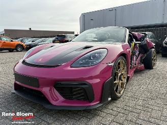 Schadeauto Porsche 718 Cayman 718 Spyder 4.0 GT4 RS Weissach 500pk 2023/12