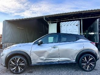 Schadeauto Nissan Juke Gereserveerd 1.0 DIG-T 114pk 7-traps aut + f1 N-Design - 360cam - bose - leer - front + line + side assist - keyless 2021/6