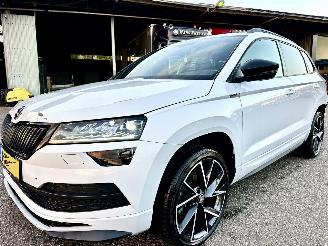 Skoda Karoq 1.5 TSI ACT 150pk 7-Traps aut + F1 Sportline Bus - navi - camera - keyless - virtual - stuurverw - sfeerverl - kuipstoelen picture 2