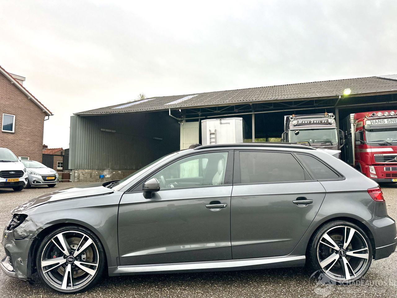 Audi Rs3 Gereserveerd Sportback 2.5 TFSI 400pk aut + f1 quattro - pano - facelift - camera - b&o - keyless - virtual - front + line assist